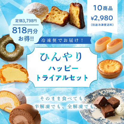 【EC限定】ハッピートライアルセット10個入り