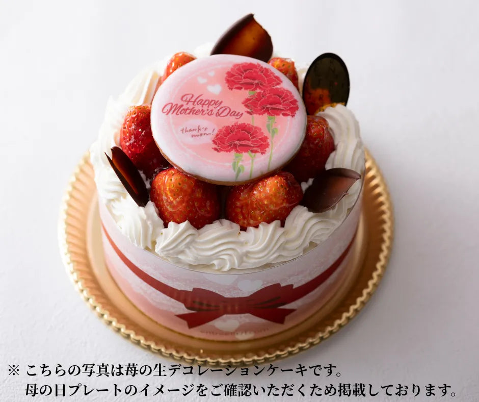 【母の日限定】　苺の生チョコデコレーションケーキ